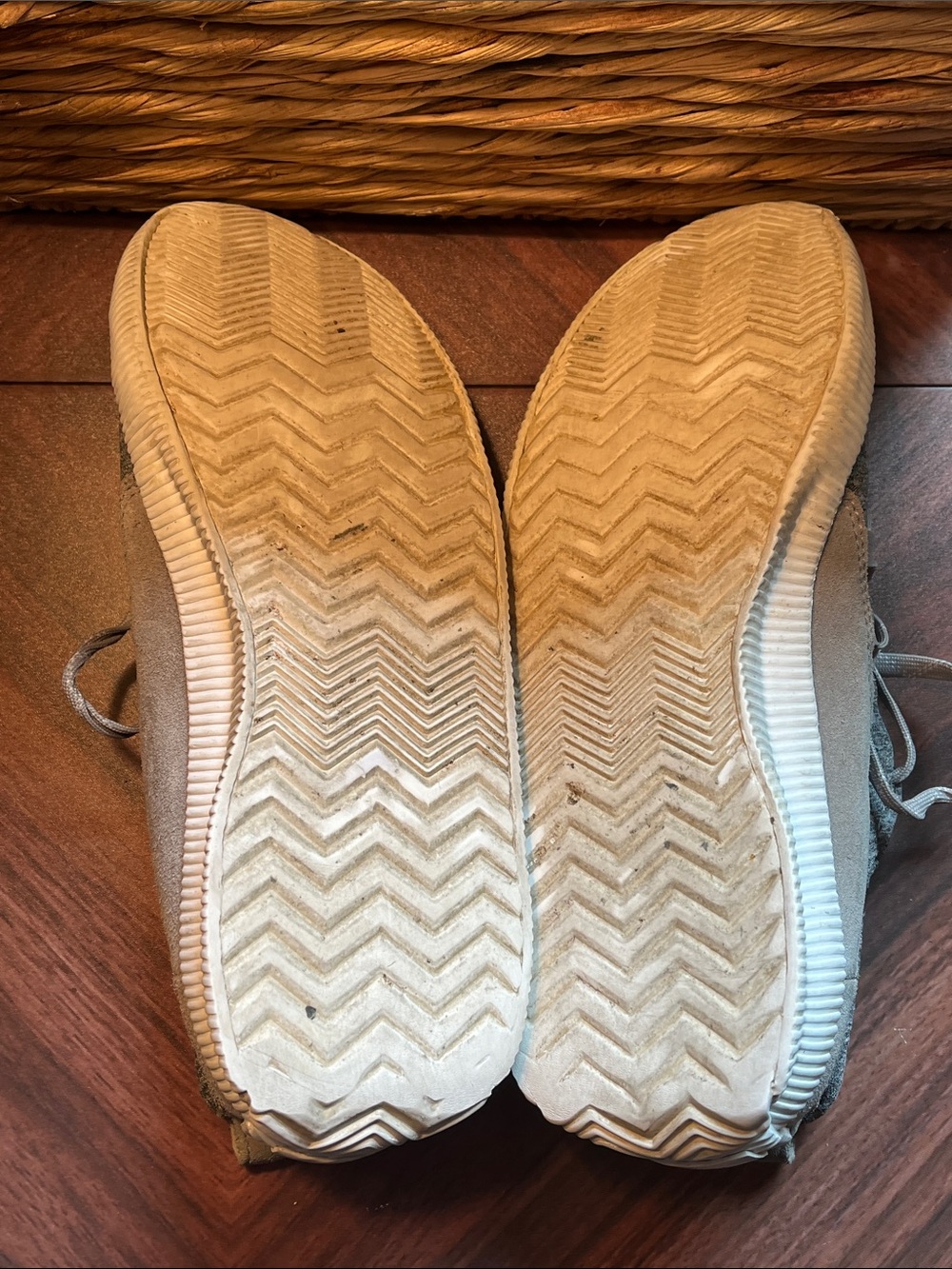 Sorel Grey Knit Casual Sneakers - Picture 9 of 9